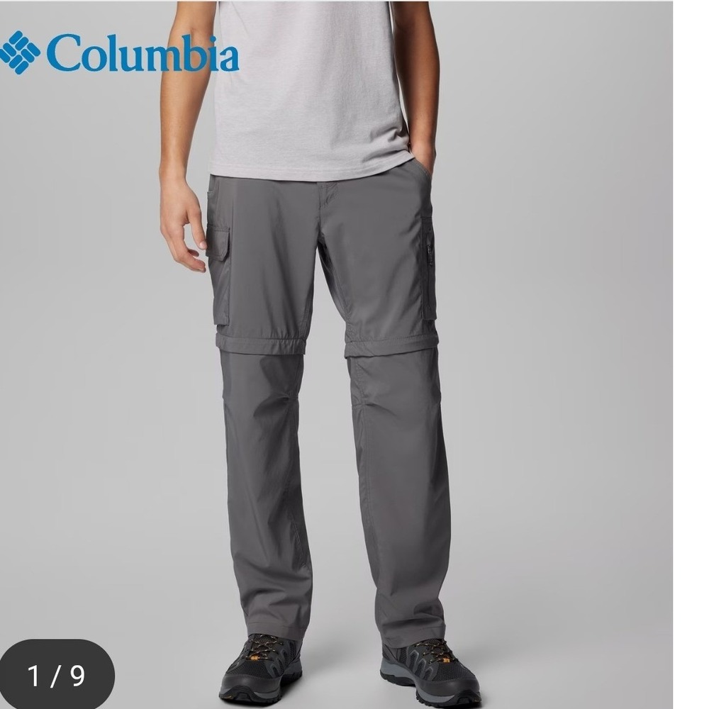 Columbia mens 32 x 32 pants gorpcore outdoors hiking utility convertible